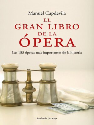 cover image of El gran libro de la ópera.